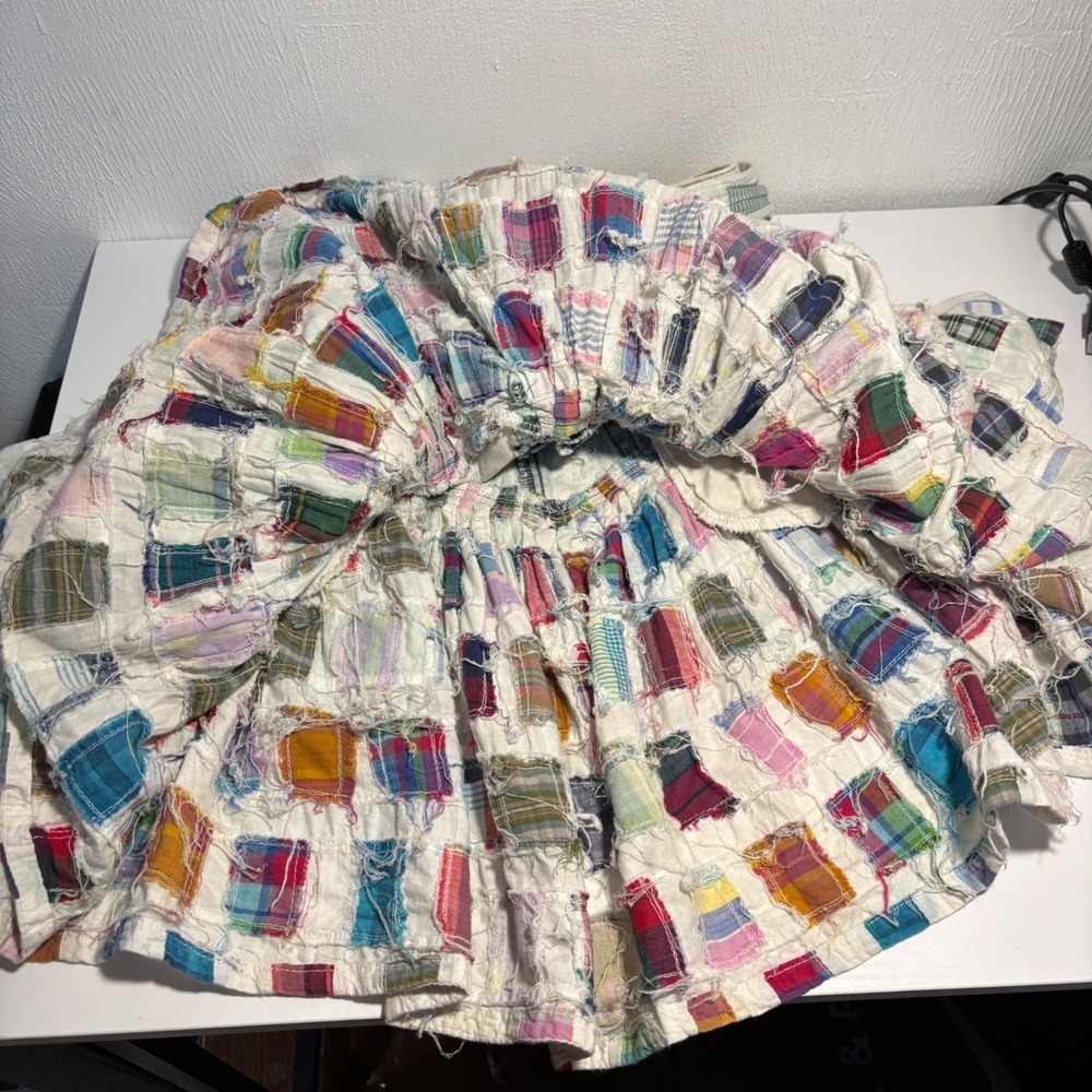 Express Multicolor Patchwork Mini Skirt - image 3